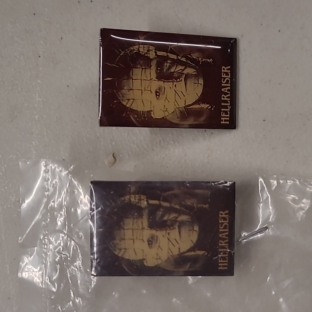 Hellraiser pins
